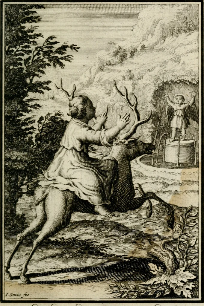 An illustration from L'ame amante de son Dieu, representée dans les emblémes de Hermannus Hugo sur ses pieux desirs: & dans ceux d'Othon Vaenius sur l'amour divin, 1717, leaf 304
