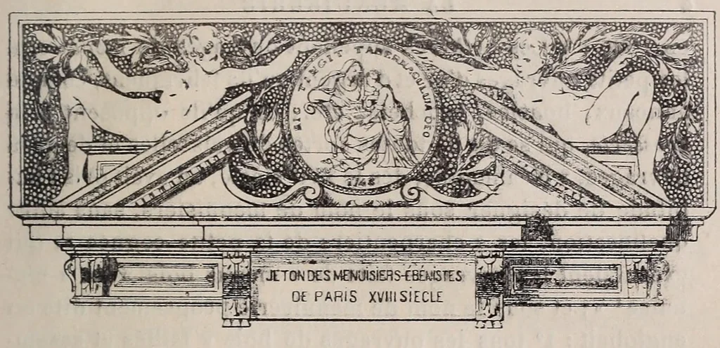 An illustration from La menuiserie, 1921, leaf 15