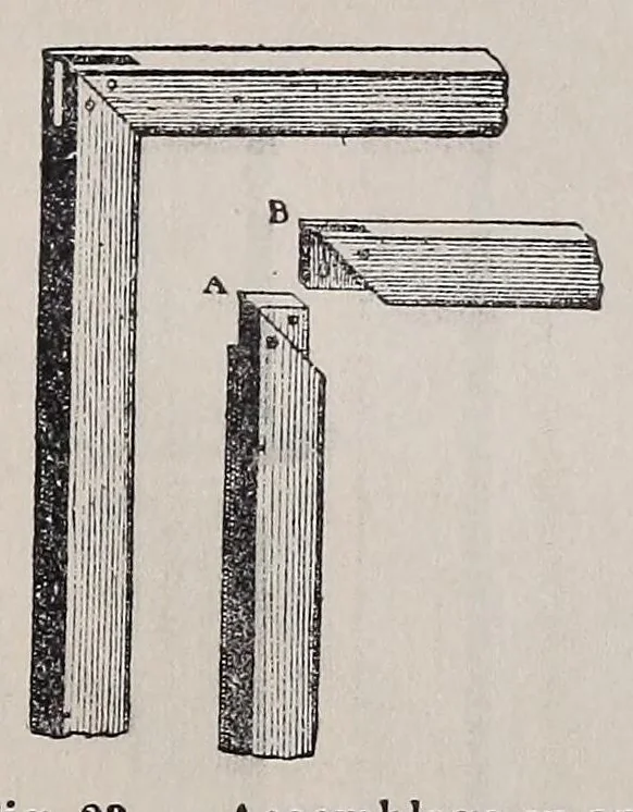 An illustration from La menuiserie, 1921, leaf 47