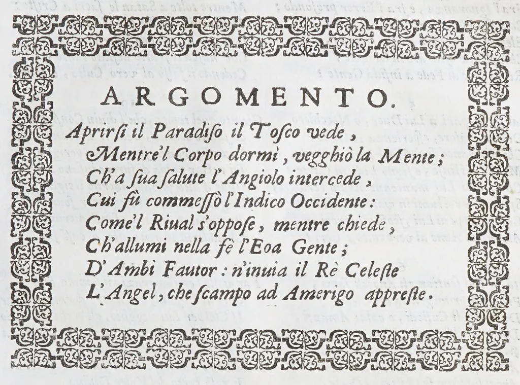 An illustration from L'America poema eroico, 1650, leaf 297
