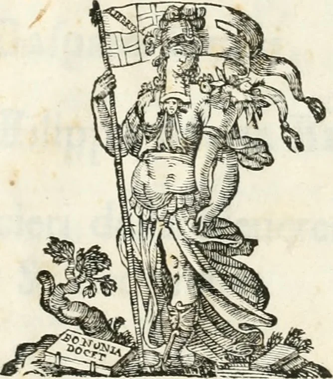 An illustration from La meridiana del tempio di S. Petronio : tirata, e preparata per le osseruazioni astronomiche l'anno 1655 : riuista, e restaurata l'anno 1695, 1695, leaf 4