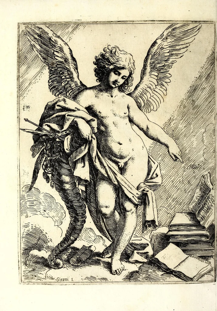 An illustration from La Merope : tragedia, 1605, leaf 8