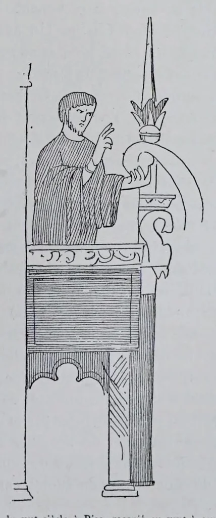 An illustration from La messe : études archéologiques sur ses monuments, 1883, leaf 45