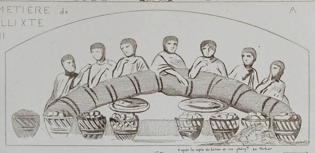An illustration from La messe : études archéologiques sur ses monuments, 1883, leaf 215
