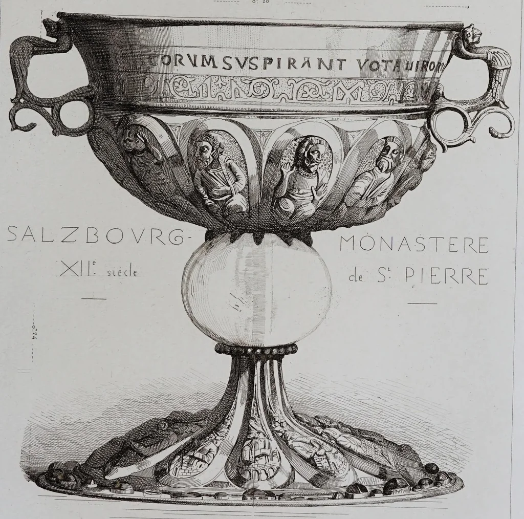 An illustration from La messe : études archéologiques sur ses monuments, 1883, leaf 337