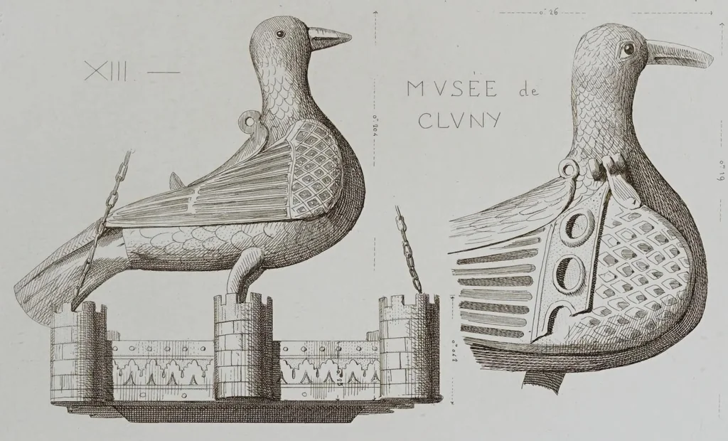 An illustration from La messe : études archéologiques sur ses monuments, 1883, leaf 287