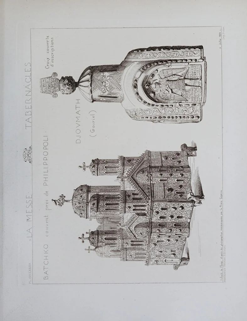 An illustration from La messe : études archéologiques sur ses monuments, 1883, leaf 307