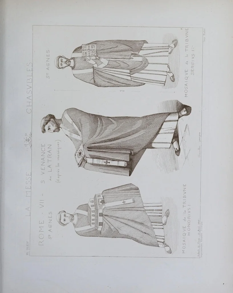 An illustration from La messe : études archéologiques sur ses monuments, 1883, leaf 303