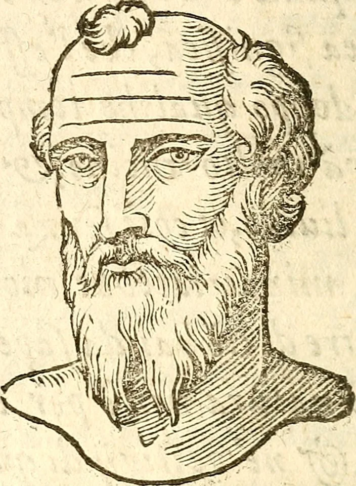 An illustration from La metoposcopia, ouero, Commensuratione delle linee della fronte, 1629, leaf 31