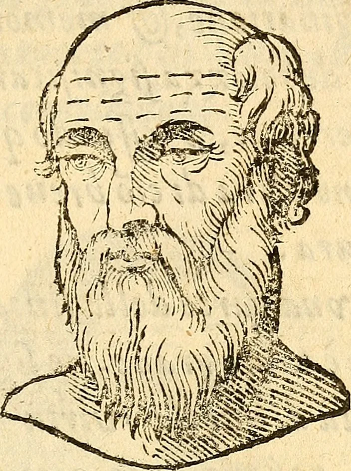 An illustration from La metoposcopia, ouero, Commensuratione delle linee della fronte, 1629, leaf 34
