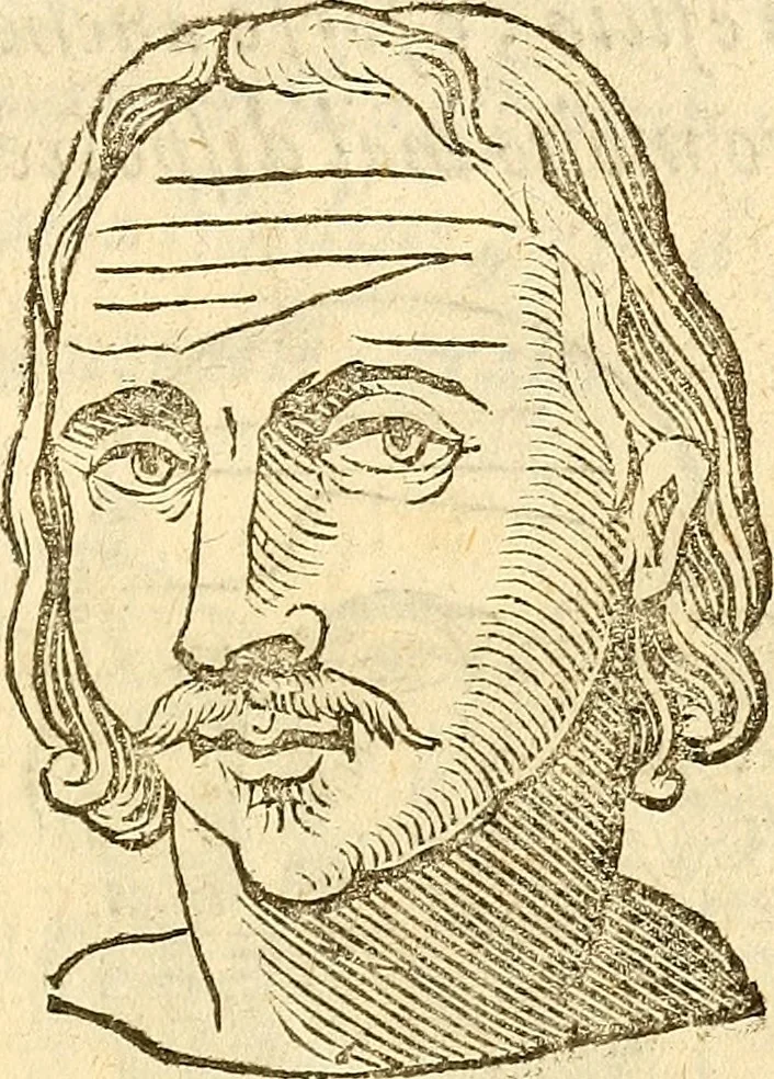 An illustration from La metoposcopia, ouero, Commensuratione delle linee della fronte, 1629, leaf 94