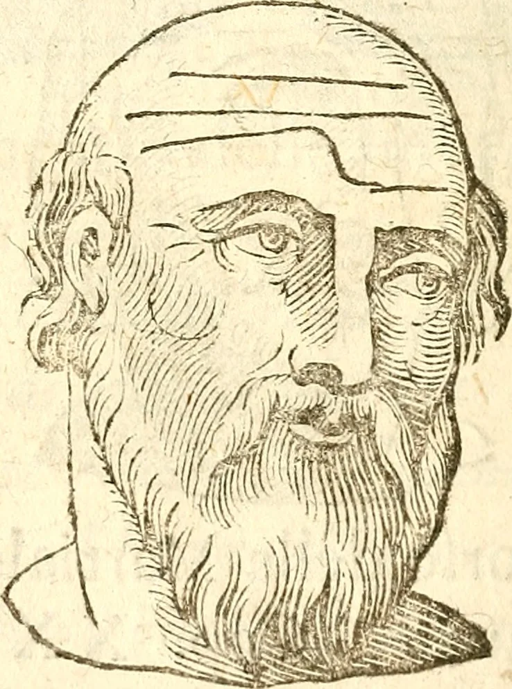 An illustration from La metoposcopia, ouero, Commensuratione delle linee della fronte, 1629, leaf 95