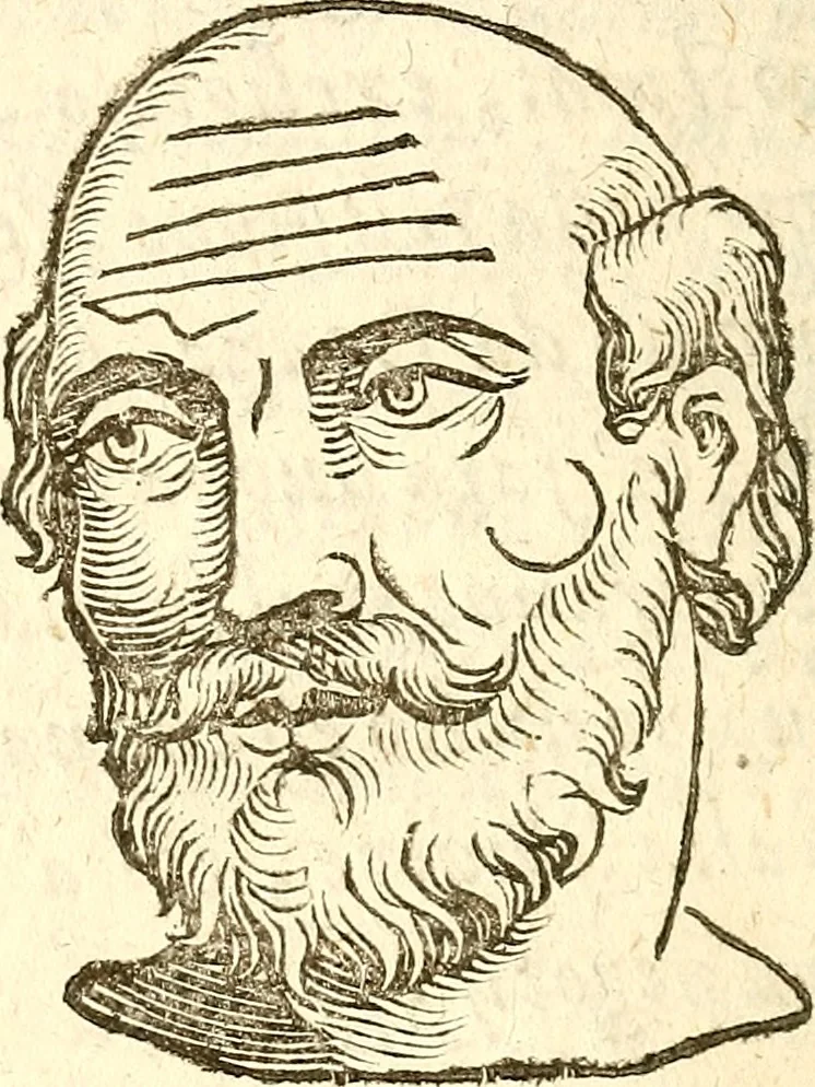 An illustration from La metoposcopia, ouero, Commensuratione delle linee della fronte, 1629, leaf 97