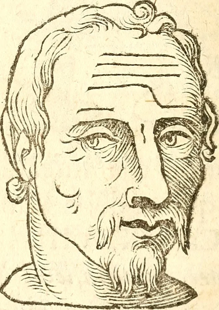 An illustration from La metoposcopia, ouero, Commensuratione delle linee della fronte, 1629, leaf 99