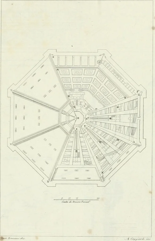 An illustration from La Metropolitana fiorentina illustrata, 1820, leaf 108