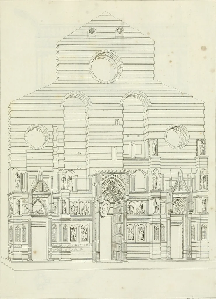An illustration from La Metropolitana fiorentina illustrata, 1820, leaf 112
