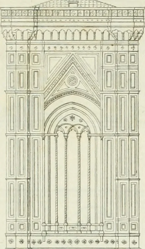 An illustration from La Metropolitana fiorentina illustrata, 1820, leaf 118