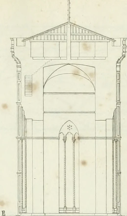 An illustration from La Metropolitana fiorentina illustrata, 1820, leaf 118