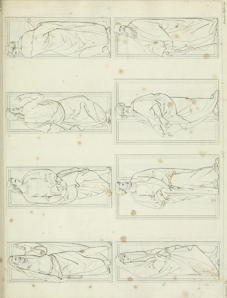 An illustration from La Metropolitana fiorentina illustrata, 1820, leaf 128