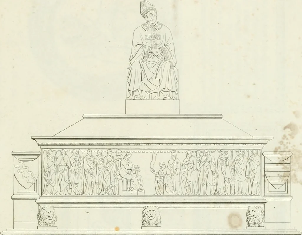 An illustration from La Metropolitana fiorentina illustrata, 1820, leaf 142