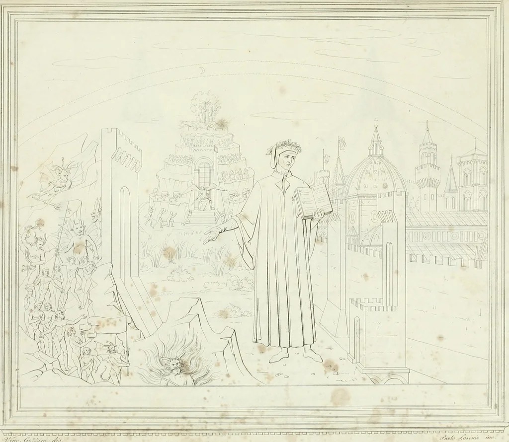 An illustration from La Metropolitana fiorentina illustrata, 1820, leaf 158