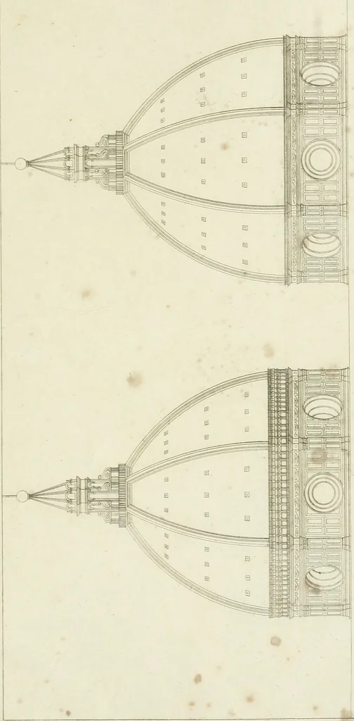 An illustration from La Metropolitana fiorentina illustrata, 1820, leaf 160
