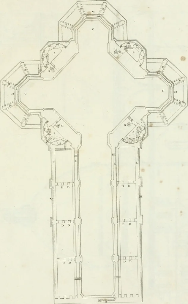 An illustration from La Metropolitana fiorentina illustrata, 1820, leaf 90