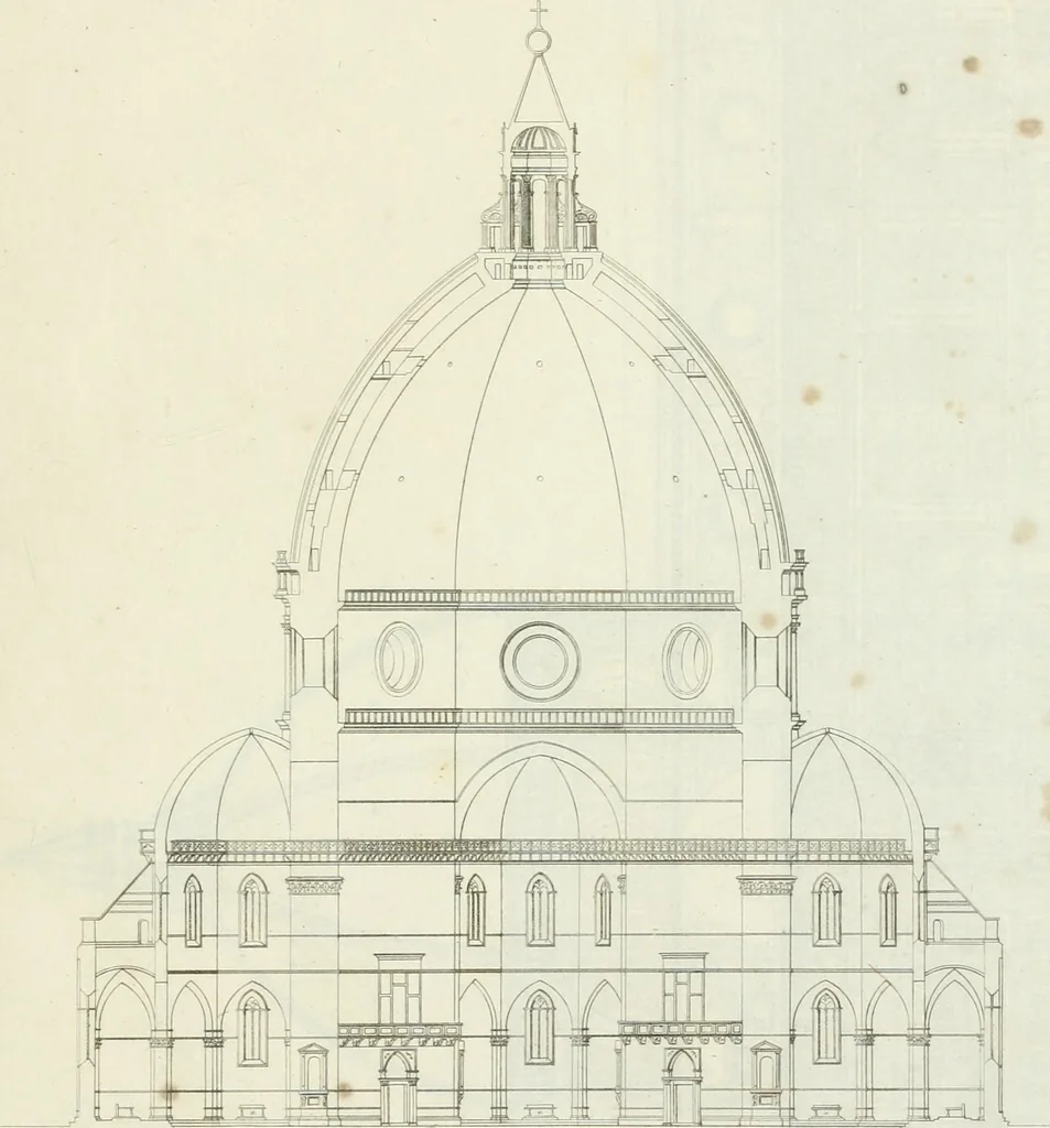 An illustration from La Metropolitana fiorentina illustrata, 1820, leaf 94