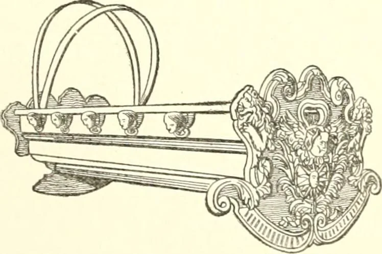 An illustration from L'ameublement français au grand siècle, 1913, leaf 104
