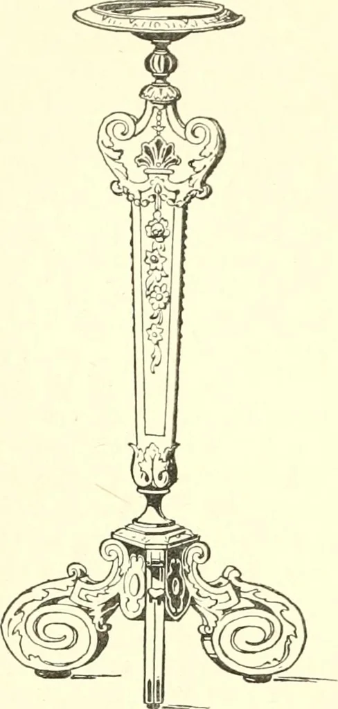An illustration from L'ameublement français au grand siècle, 1913, leaf 110