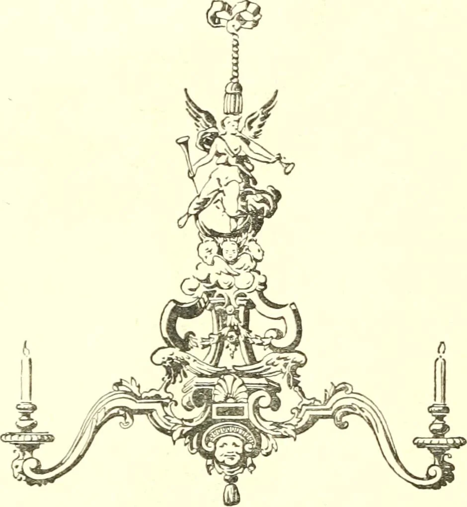 An illustration from L'ameublement français au grand siècle, 1913, leaf 113