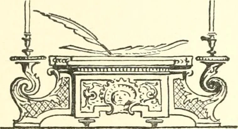 An illustration from L'ameublement français au grand siècle, 1913, leaf 116