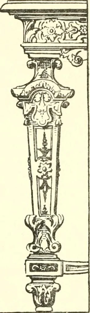 An illustration from L'ameublement français au grand siècle, 1913, leaf 120