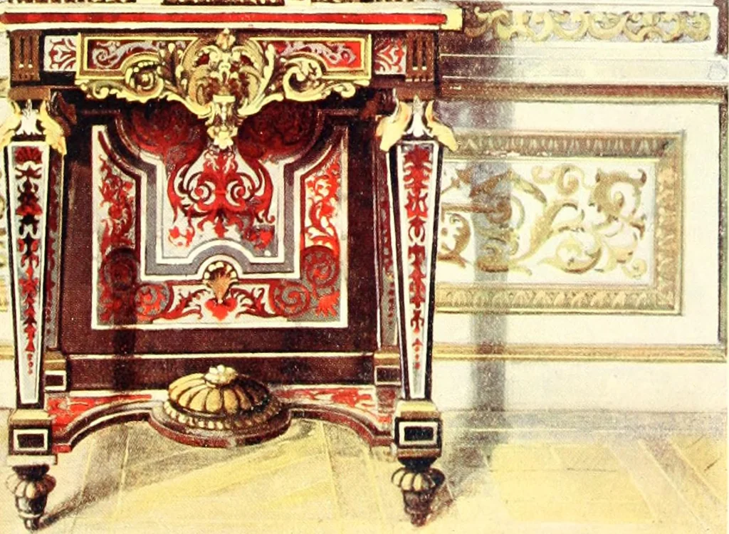 An illustration from L'ameublement français au grand siècle, 1913, leaf 22