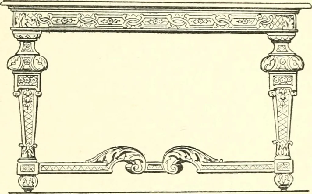 An illustration from L'ameublement français au grand siècle, 1913, leaf 26