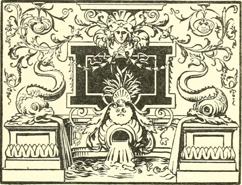An illustration from L'ameublement français au grand siècle, 1913, leaf 30