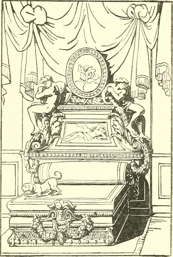 An illustration from L'ameublement français au grand siècle, 1913, leaf 36