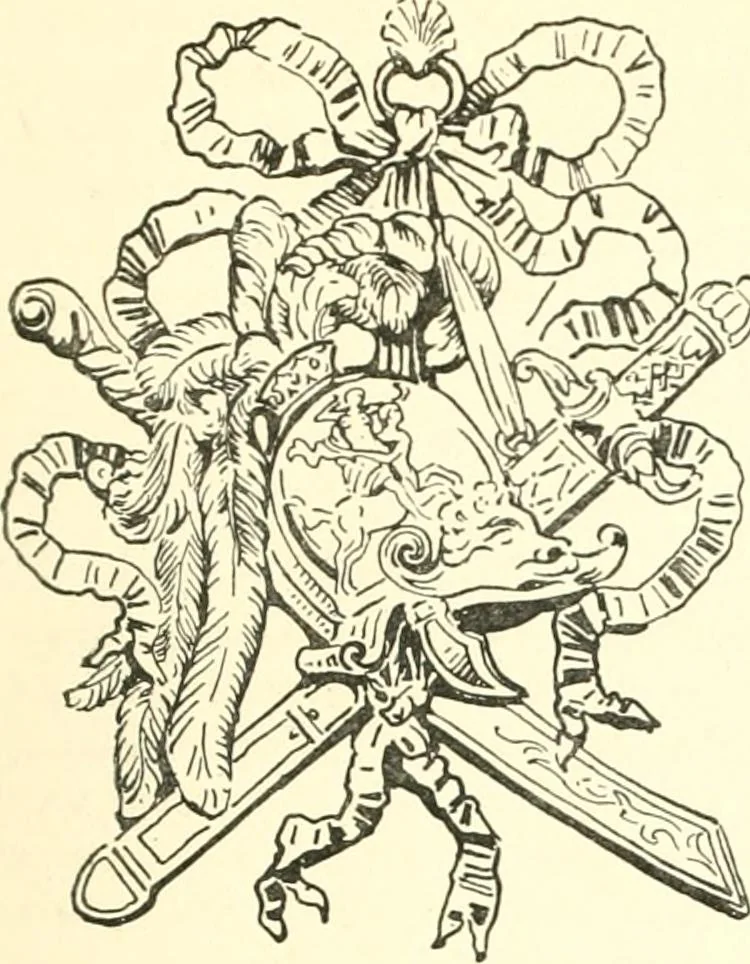 An illustration from L'ameublement français au grand siècle, 1913, leaf 38