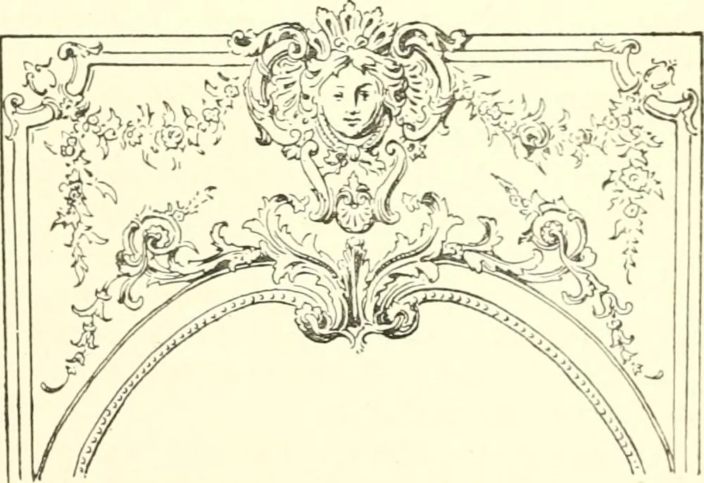 An illustration from L'ameublement français au grand siècle, 1913, leaf 38