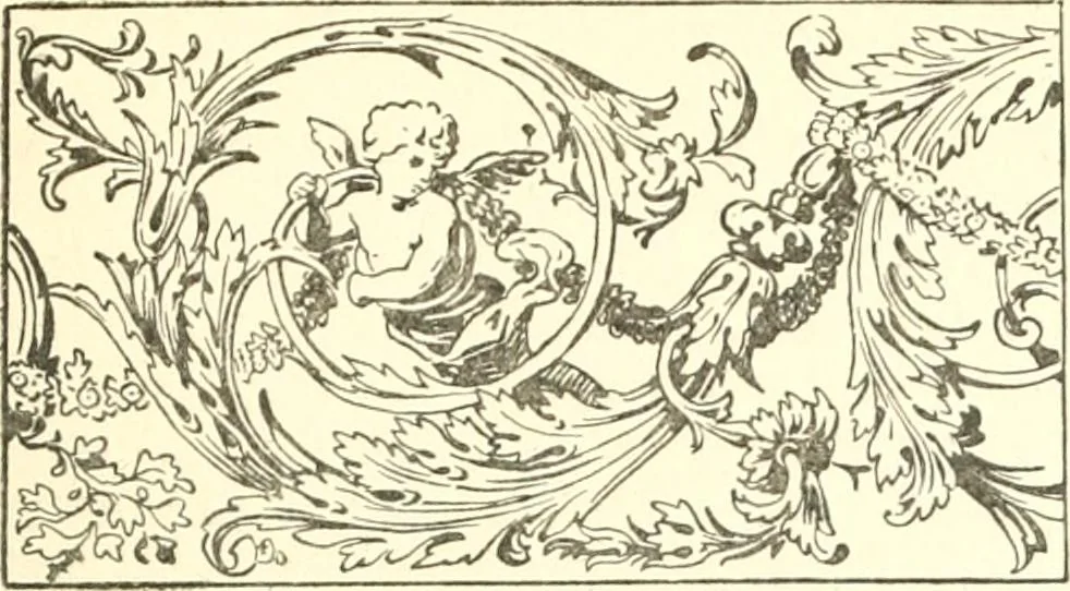 An illustration from L'ameublement français au grand siècle, 1913, leaf 42