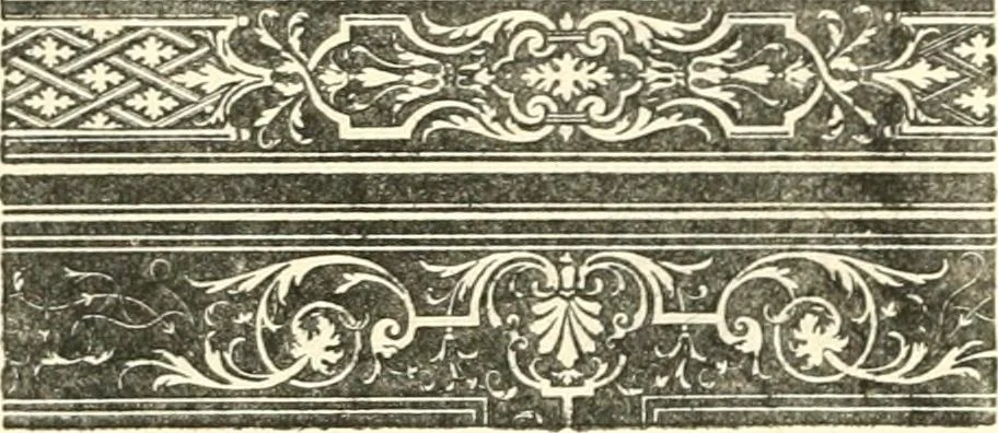 An illustration from L'ameublement français au grand siècle, 1913, leaf 44