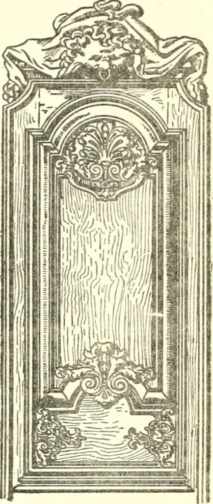 An illustration from L'ameublement français au grand siècle, 1913, leaf 50