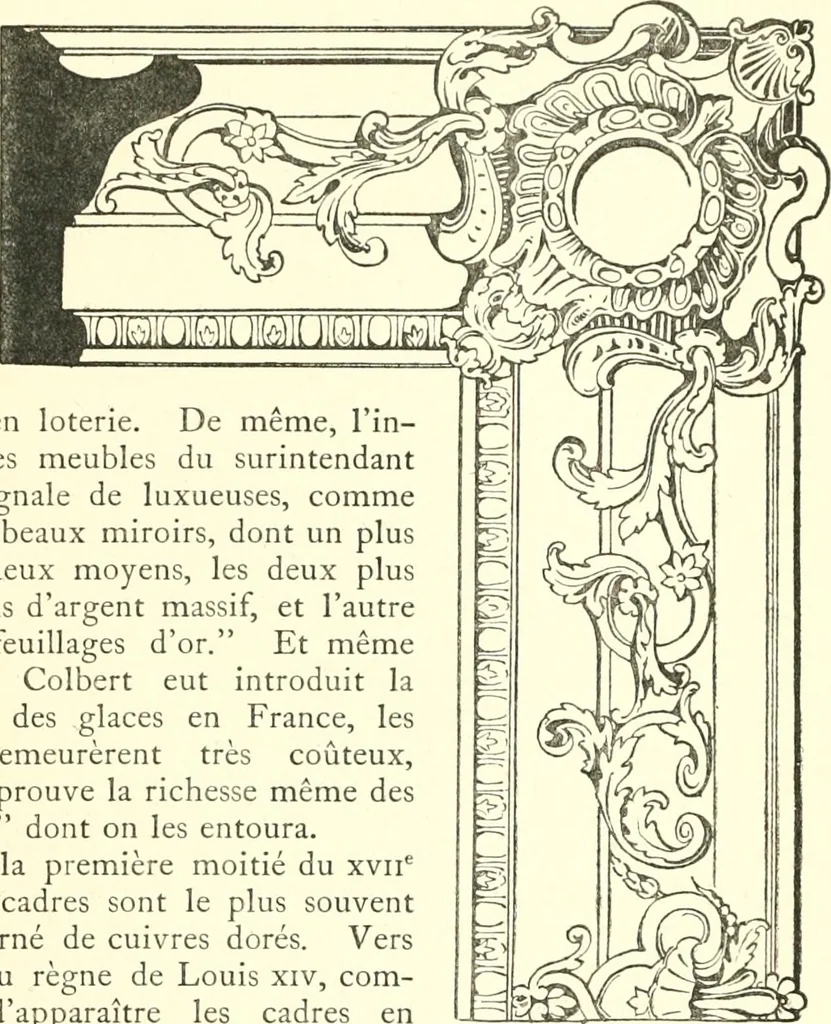 An illustration from L'ameublement français au grand siècle, 1913, leaf 62