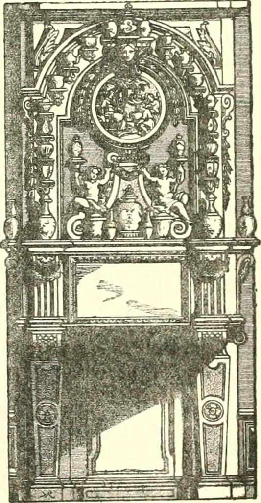 An illustration from L'ameublement français au grand siècle, 1913, leaf 66