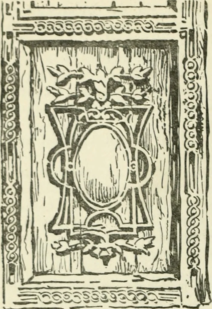 An illustration from L'ameublement français sous la renaissance, 1913, leaf 19