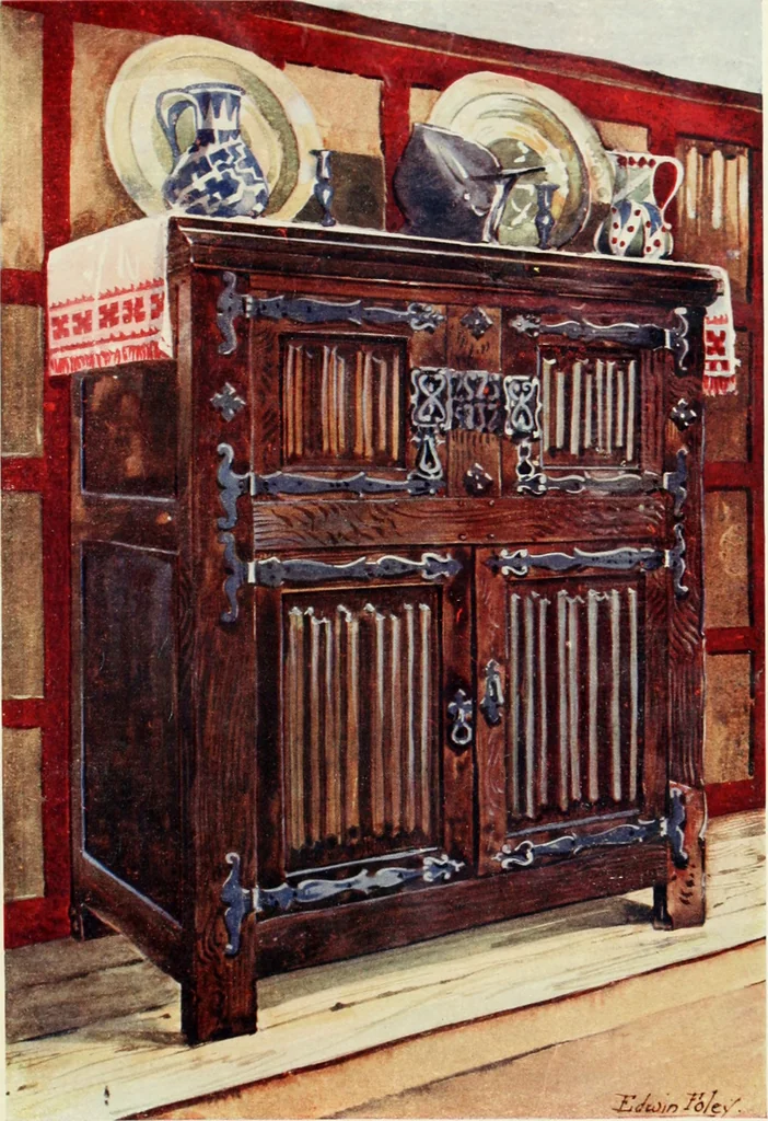An illustration from L'ameublement français sous la renaissance, 1913, leaf 22