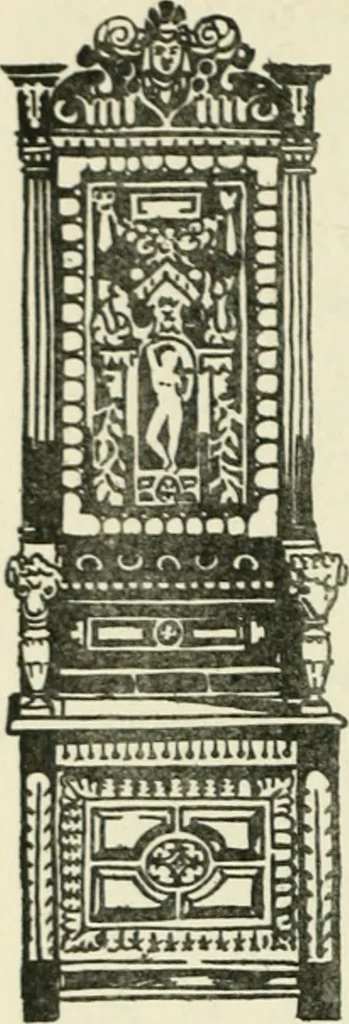 An illustration from L'ameublement français sous la renaissance, 1913, leaf 27