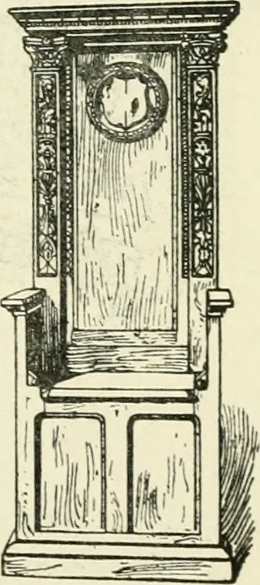 An illustration from L'ameublement français sous la renaissance, 1913, leaf 28