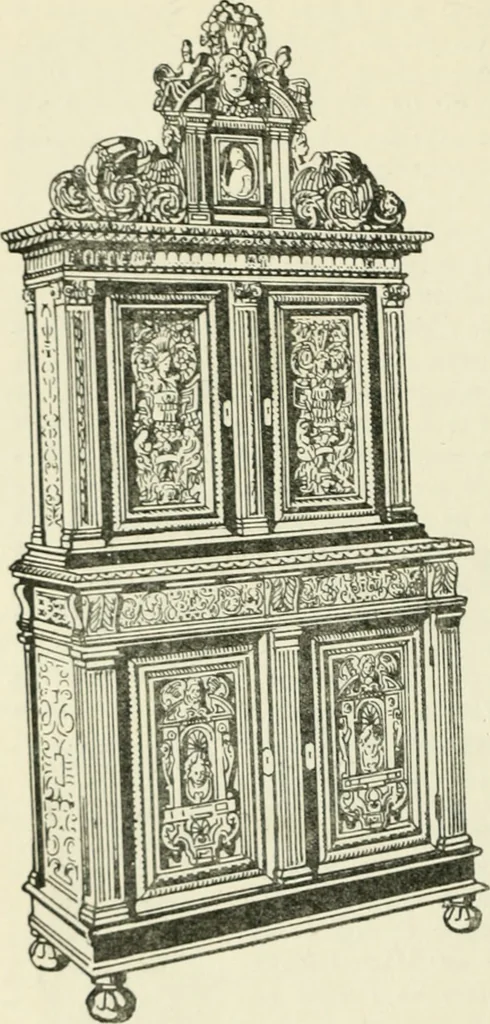 An illustration from L'ameublement français sous la renaissance, 1913, leaf 29