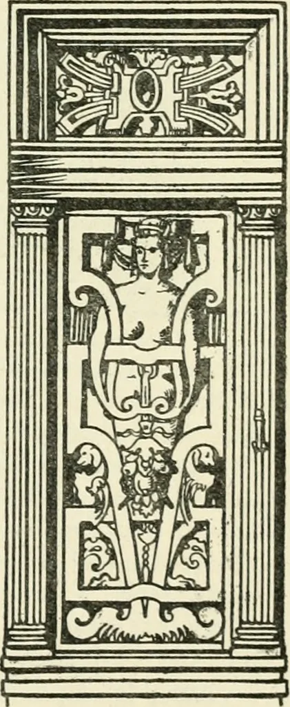 An illustration from L'ameublement français sous la renaissance, 1913, leaf 30